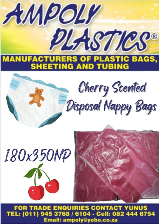 Cherry Scented Nappy Bags